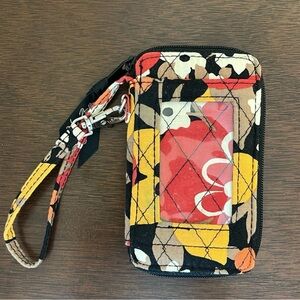 Vera Bradley Zip ID wristlet  GUC. “Bittersweet”